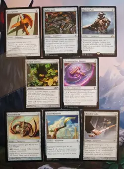 8x MTG Powerful Equipment Spells! NM Mint! Ships Fast! - Image 1