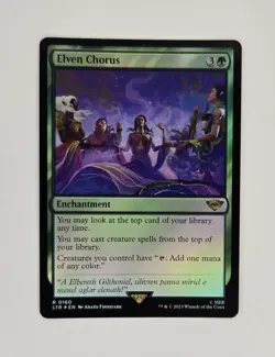 Elven Chorus Universes Beyond: the Lord of the Rings: Tales of Middle-Earth Foil - Image 2