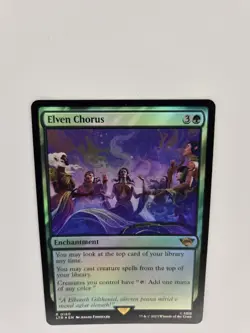 Elven Chorus Universes Beyond: the Lord of the Rings: Tales of Middle-Earth Foil - Image 4