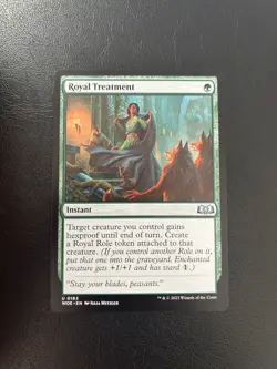 Royal Treatment - Mtg: Wilds of Eldraine Regular Uncommon 183 - Image 1
