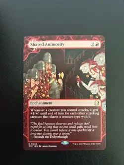 Shared Animosity Wilds of Eldraine: Enchanting Tales Regular Rare Mtg 49 - Image 1