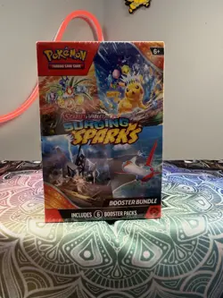 Pokemon TCG Surging Sparks Booster Bundle (6 Packs) Factory Sealed! - Image 1