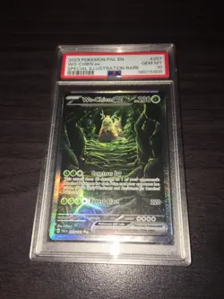 2023 Pokemon PAL EN Special Illustration Rare 257/193 Wo-Chien ex PSA 10 - Image 1