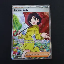 Parasol Lady Full Art 238/182 Paradox Rift Holo Ultra Rare NM Pokemon TCG - Image 1