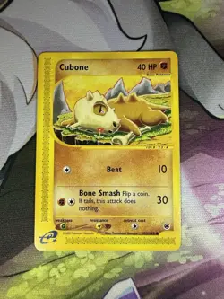 Pokemon TCG Cubone Expedition Base Set 103/165, Regular Common - Image 2