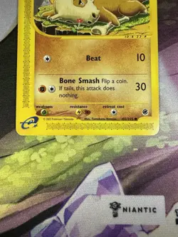 Pokemon TCG Cubone Expedition Base Set 103/165, Regular Common - Image 4