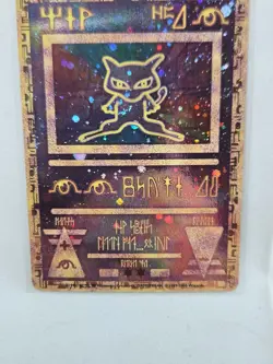 Ancient Mew Pokemon TCG Double Holo Foil RARE 2000 Promo Near Mint Condition - Image 3