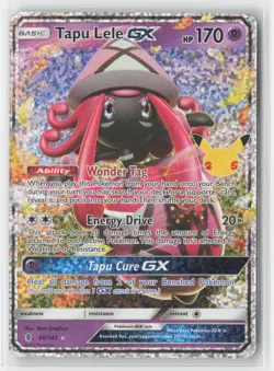 Tapu Lele GX #60/145 Celebrations: Classic Collection Pokemon - Image 1