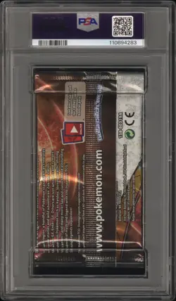 2017 Pokemon S&M Shining Legends Booster Pack Rayquaza Art PSA 9 Mint - Image 2