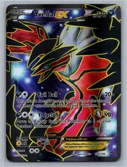 Pokemon TCG Yveltal EX (144 Full Art) #144/146 XY Base Set - Image 1