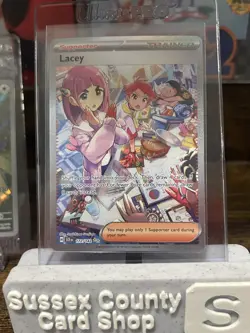 Pokemon TCG Lacey 172/142 Special Illustration Stellar Crown Mint Condition - Image 1