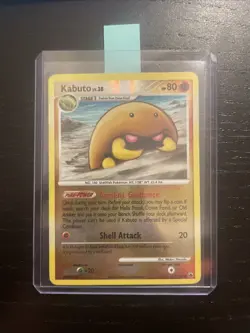 Pokemon TCG Kabuto Majestic Dawn 67/100 Reverse Holo Common - Lp - Image 1
