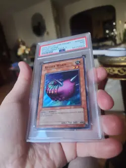 YuGiOh Needle Worm TP5-EN001 PSA 7 NEARMINT Extremely Rare Tournament Pack 5 ! - Image 3