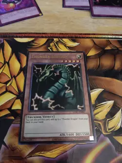 1x Thunder Dragon LCKC-EN067 Ultra Rare Foil Mint Condition Unlimited Edition - Image 1