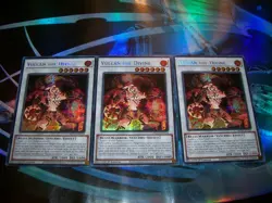 3x Vulcan the Divine 1st Edition Secret Rare MP25-EN134 Yu-Gi-Oh! - Image 1