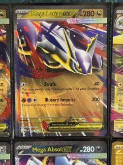 POKEMON MEGA EVOLUTIONS LUCARIO EX STEELIX ILLUSTRATION RARE CGC SLAB CARD LOT ! - Image 5