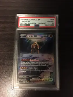 Ting-Lu ex PSA 10 Paldea Evolved 263 Special Illustration Rare SIR Pokemon Card - Image 1