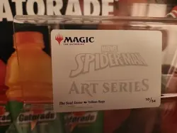 The Soul Stone The Gathering Spider-Man Art Series Gold Stamped SSP #10/54 - Image 2