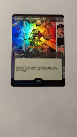 Behold the Sinister Six! (Borderless) Marvel's Spider-Man Foil - Image 1