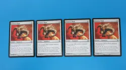 4x NEMESIS MASK EQUIPMENT DARKSTEEL MTG MAGIC THE GATHERING NM / UNPLAYED - Image 1