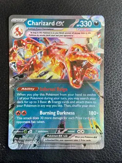 Charizard ex - 054/091 Paldean Fates (Pokemon) Double Rare - Image 1
