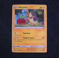 Morpeko SWSH116 Black Star Promo Pokemon Holo - Image 1