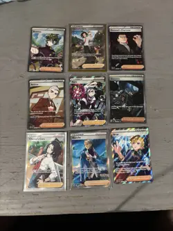 Pokemon Tcg Trainer English Lot Mixed Sets Nm Giovanni Cheren And More - Image 1