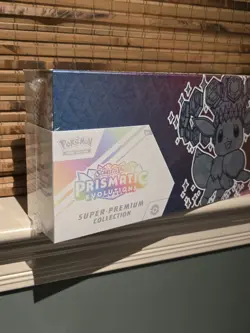 Pokemon Prismatic Evolutions Super Premium Collection SPC Sealed with Small Tear - Image 2