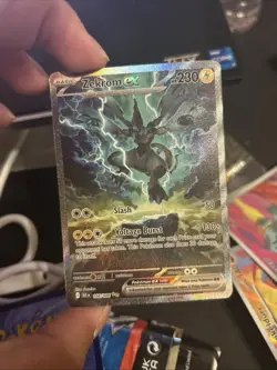 Pokemon TCG Zekrom EX Sir Black Bolt 166/086 - Image 1