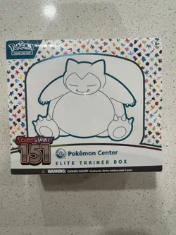 Pokemon Center Elite Trainer Box ETB Scarlet & Violet Pokemon 151 TCG SEALED/NEW 820650854668 - Image 1