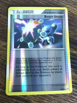 Bench Shield 83/99 Reverse Holo Platinum Arceus Pokemon MINT - Image 1