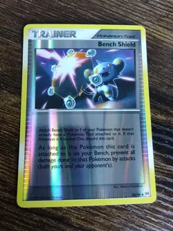 Bench Shield 83/99 Reverse Holo Platinum Arceus Pokemon MINT - Image 2