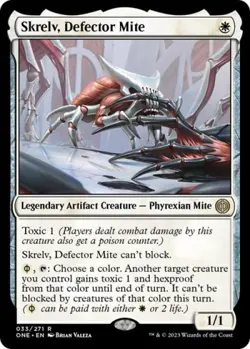 ~ Skrelv, Defector Mite ~ NM Foil ~ Phyrexia: All Will Be One ~ MTG ~ - Image 1