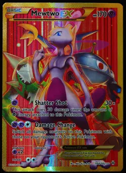 Mewtwo EX #164 NM XY BREAKthrough Pokemon Card - Image 1