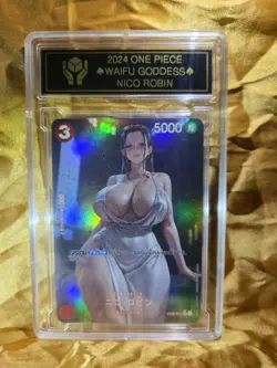 NICO ROBIN One Piece Anime Waifu Goddess CUSTOM CARD NM - Image 2