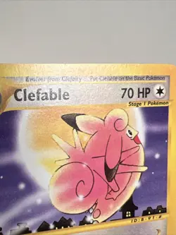 NM- Clefable 41/165 Regular/Non-Holo Expedition AUTHENTIC Pokemon Card - Image 2