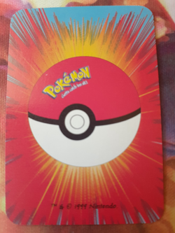 Pokemon 1999 Tauros 3 of Spades Mini Deck Playing Cards 2.5x1.75in NM - Image 2