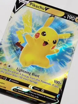 PROMO HOLO Pikachu SWSH198 - NM - Sword Shield Pokemon Card $2 Flat Shipping - Image 2