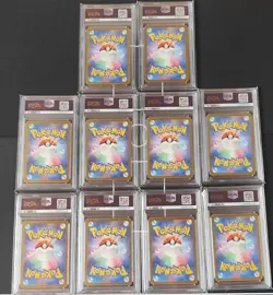 PSA10 Terastal Festival Eevee Evolution SAR Set Of 10 Pokemon Card Japanese 2024 - Image 2