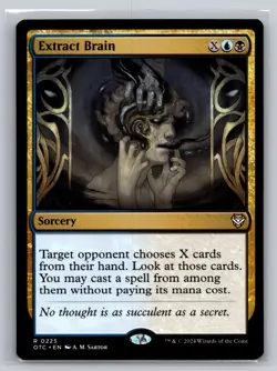 Extract Brain R Commander: Outlaws of Thunder Junction 225 NM - Image 1