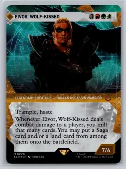 Eivor, Wolf-Kissed (Showcase) (Textured Foil) M Universes Beyond: Assassin's Cre - Image 1