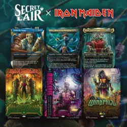MTG SECRET LAIR X IRON MAIDEN: EDDIE UNCHAINED​ Non Foil Regular Presale - Image 1