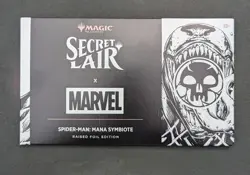 New Sealed Raised Foil Symbiote Venom Lands Secret Lair Spider-Man Mint In-Hand - Image 2