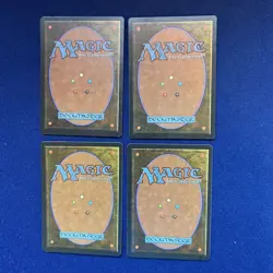 MTG Ice Age Set Playset Four Pyroblast Beautiful Mint/NM 1995 release - Image 2