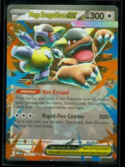 Pokemon MEGA KANGASKHAN EX 104/132 - Mega Evolution - ULTRA RARE HOLO- MINT - Image 1