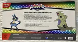 Pokemon Prismatic Lucario ex Tyranitar ex Premium Collection Sams Club SEALED - Image 2