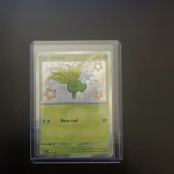Oddish 092/091 Pokemon Paldean Fates Shiny Rare Pack Fresh TCG - Image 1