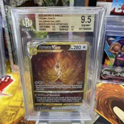 Pokemon TCG Arceus VStar Crown Zenith Gold GG70 Beckett BGS 9.5 PSA Gem Mint - Image 2