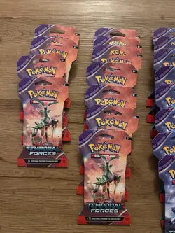 Lot Of 30 Pokemon Scarlet & Violet Temporal Forces Sleeved Booster Packs - Image 2