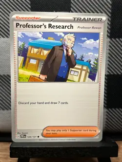 Pokemon TCG: Professor's Research 124/131, Prismatic Evolutions - Image 1